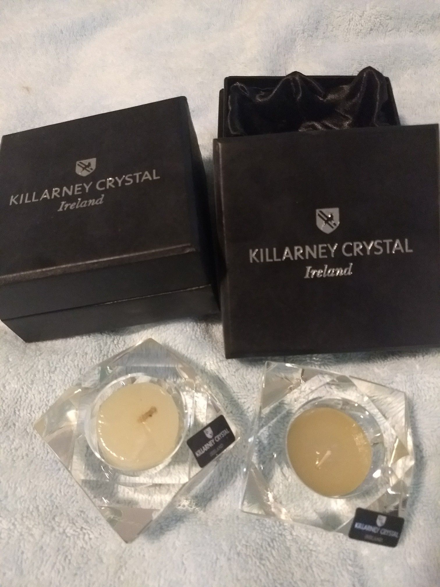 Killarney Crystal Ireland Octagon Votive