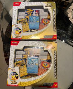 Pokémon 30th Celebration Poster Collection Box