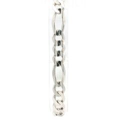 Men’s Sterling Silver 8.2mm Figaro Link Bracelet 8.5-inch 11057825