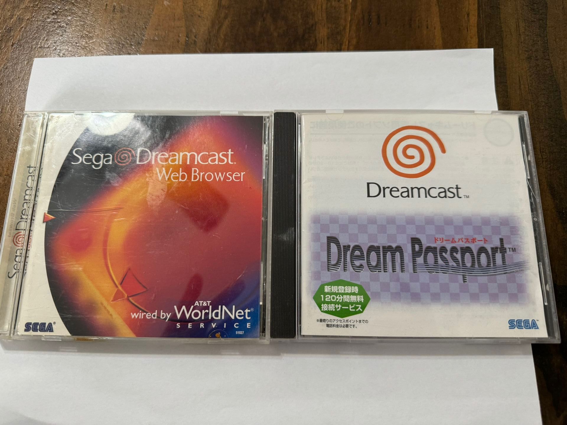 Sega Dreamcast Web Browser And Japanese Import Dream Passport Used JDM 