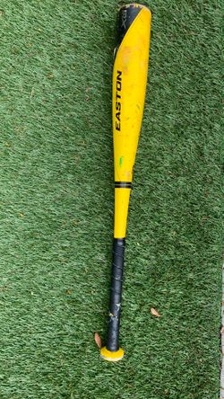 Easton yellow baseball bat use but with good pop
