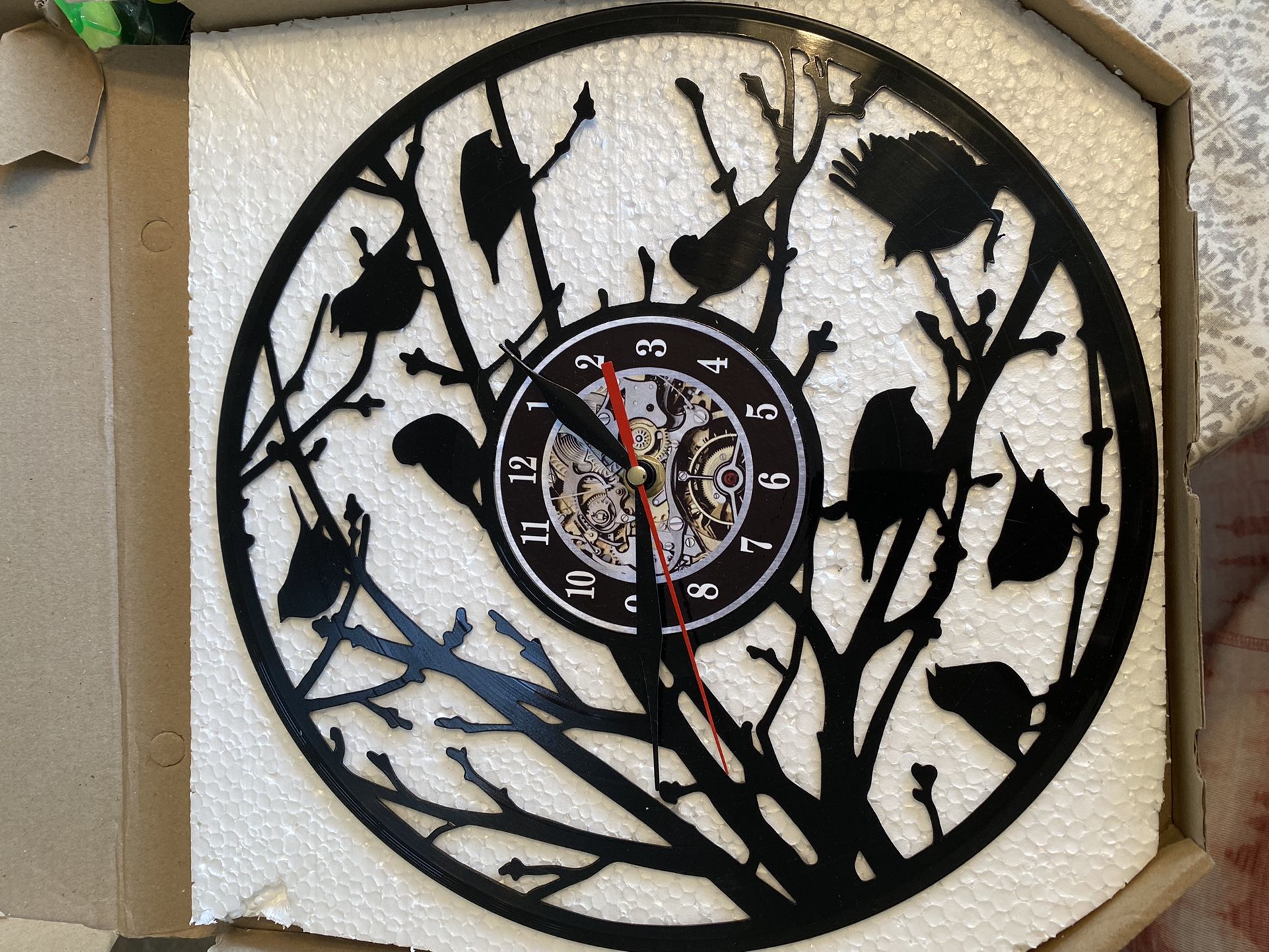 Vinyl Record Wall Clock