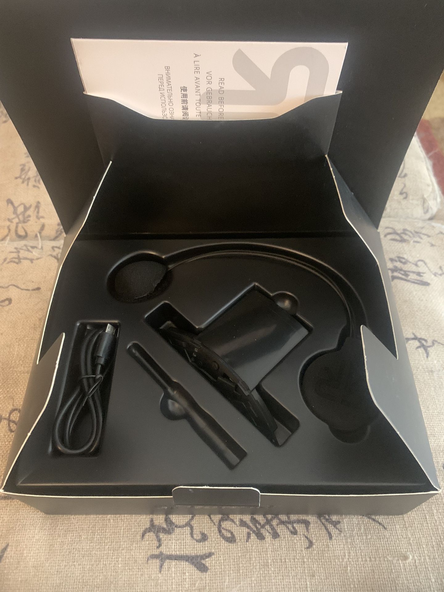 Ruroc ShockWave ASA BLK Motorcycle Helmet Audio System