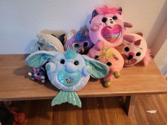 Lot of 7 Rainbocorns Plush Stuffed Animals