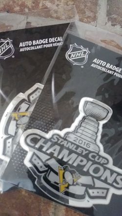 STANLEY CUP NHL STICKER 2016