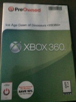 XBOX 360 Ice Age Dawn of the Dinosaurs