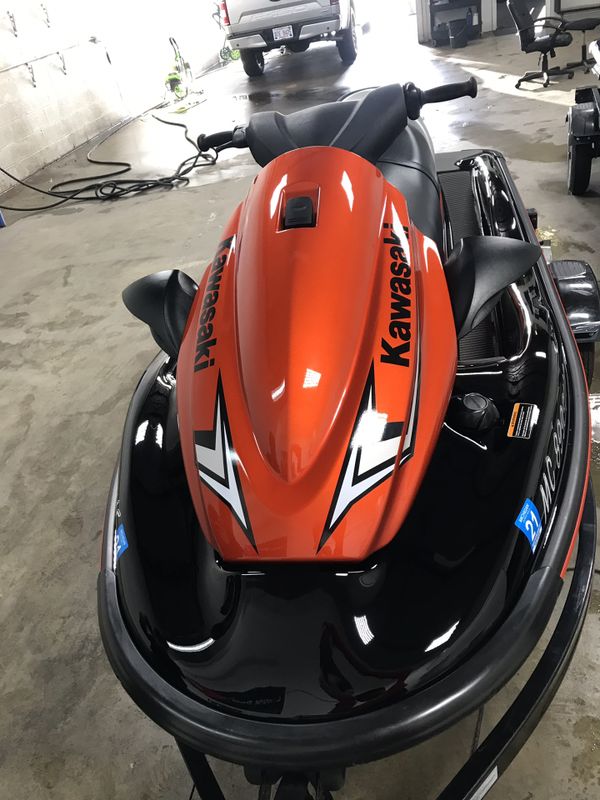 2018 kawasaki stx15f jetski (with trailer)