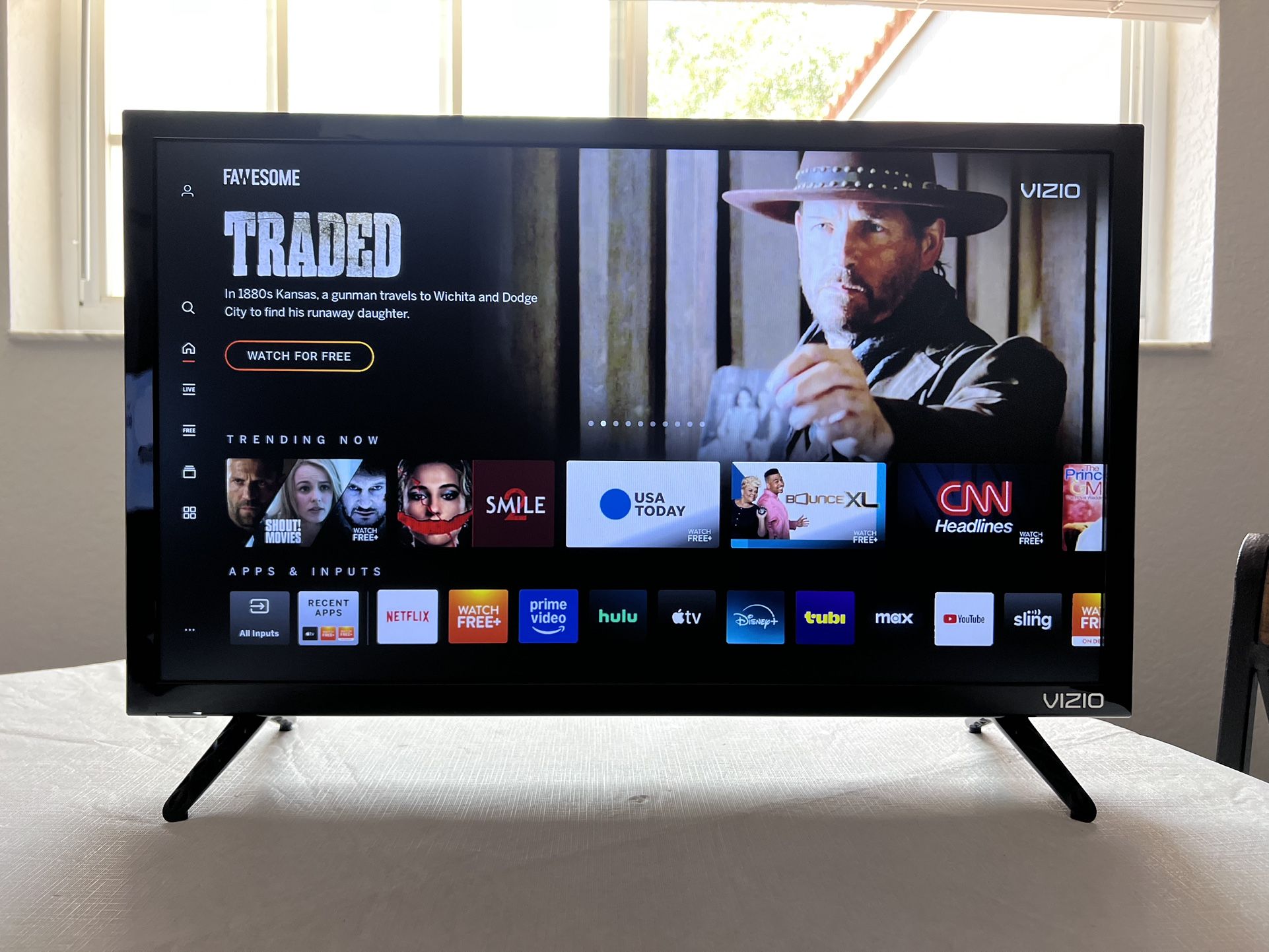 VIZIO 24-inch 1080p Smart TV with Apple AirPlay and Chromecast