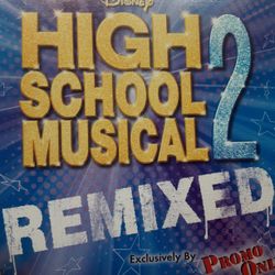 High School Musical Limited Edition DJ Remix CD And DVD 