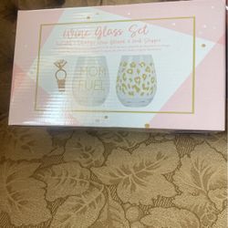Wine  Glass  Set TodoX $20.00 New 