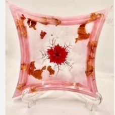 Pink Bloom Trinket Tray