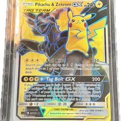 Pikachu & Zekrom-GX