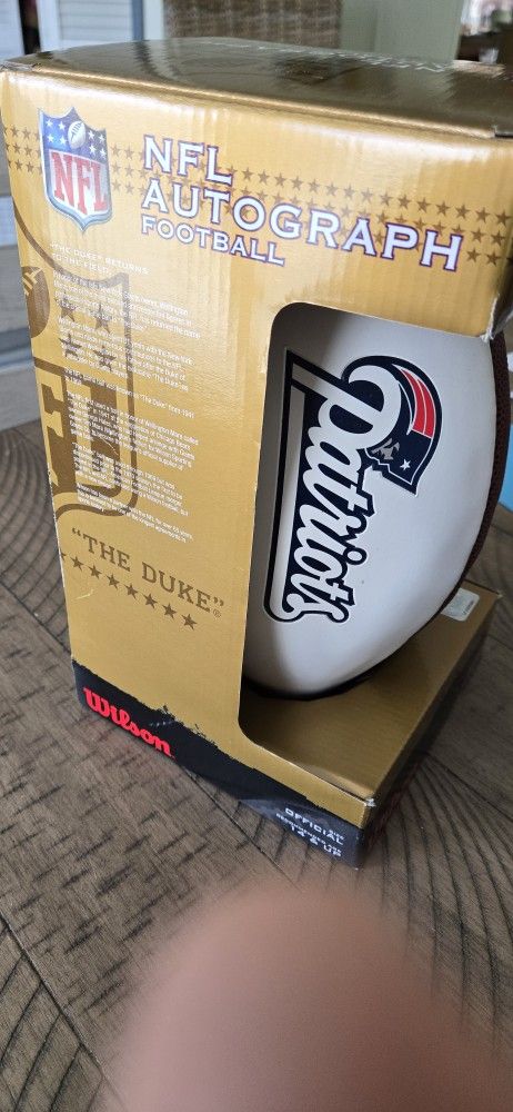 Patriots Duke Official Size Football