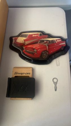 SNAP ON CLOCK WALLET SMALL TOOL ALL FOR $35