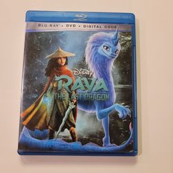 $6 BLU RAY , DISNEY RAYA THE LAST DRAGON.  BLU RAY  ONLY NO DIGITAL OR DVD $6  OR TRADE FOR A MOVIE TITLE I DO NOT ALREADY OWN.  