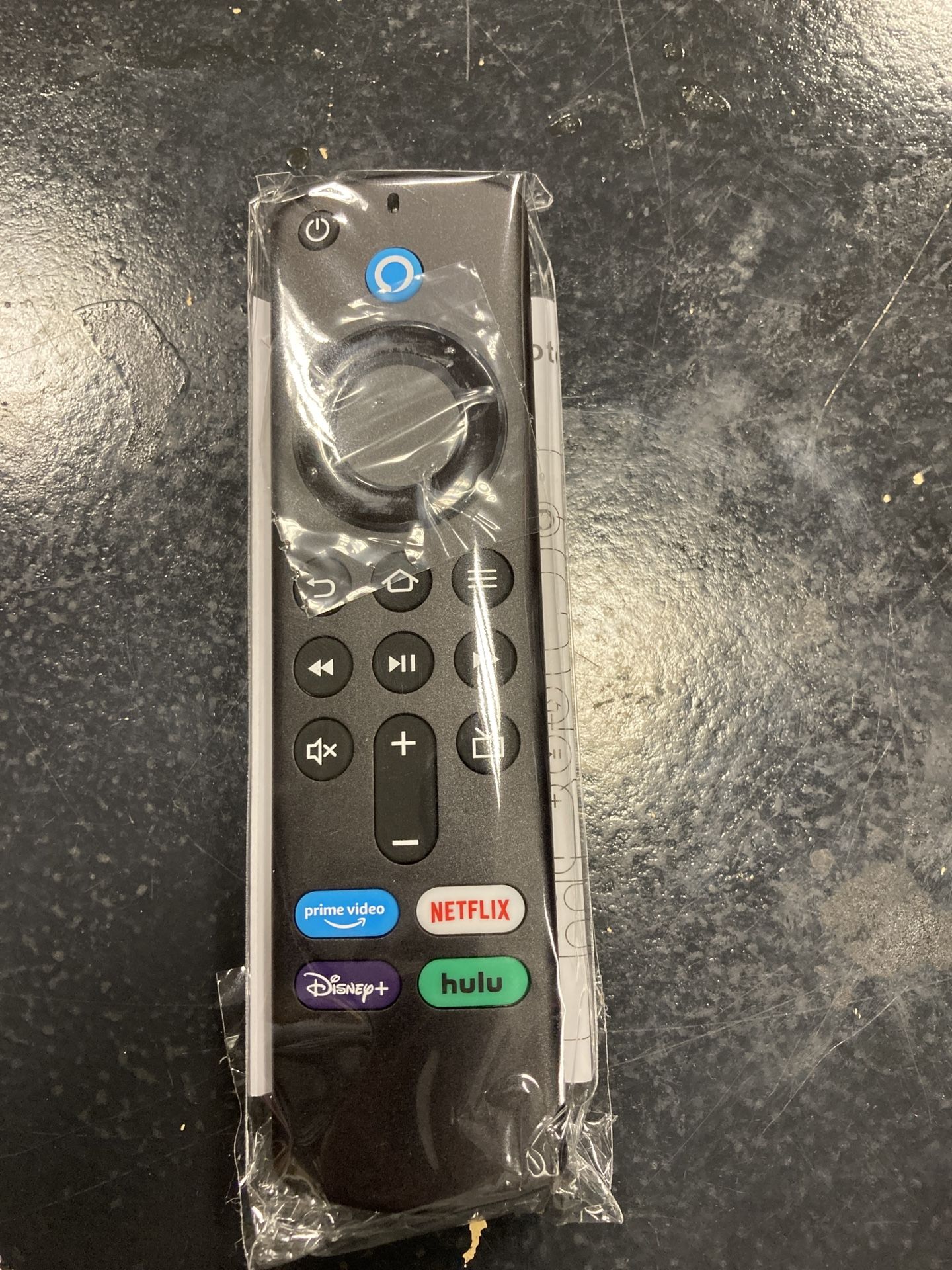 Voice Replacement Remote Control Fit for Fire AMZ 3rd Gen Smart TVs, TVs Stick (2nd Gen/4K/Lite), TVs Cube (1st Gen/2nd Gen)