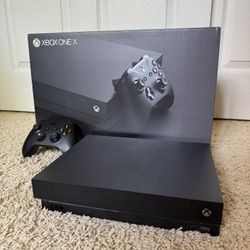 Xbox One X 1TB Black [FOR PARTS]
