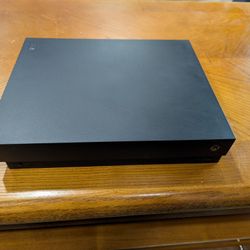Xbox One X With 5 Games And Media Controller 