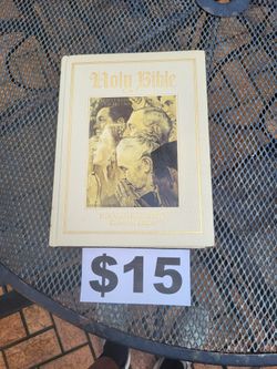 Bible Norman Rockwell Illustrated Edition 