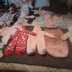 Baby Girl Clothes 0-3, 3-6 Months
