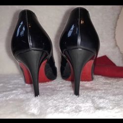 Christian Louboutin Black Patent Leather So Kate Pumps Size 38.5 (8.5 US size)