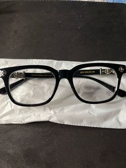 Chrome Hearts Eyeglasses Black Frame