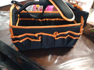 Av steel 16" electrician tool bag with 26 pockets