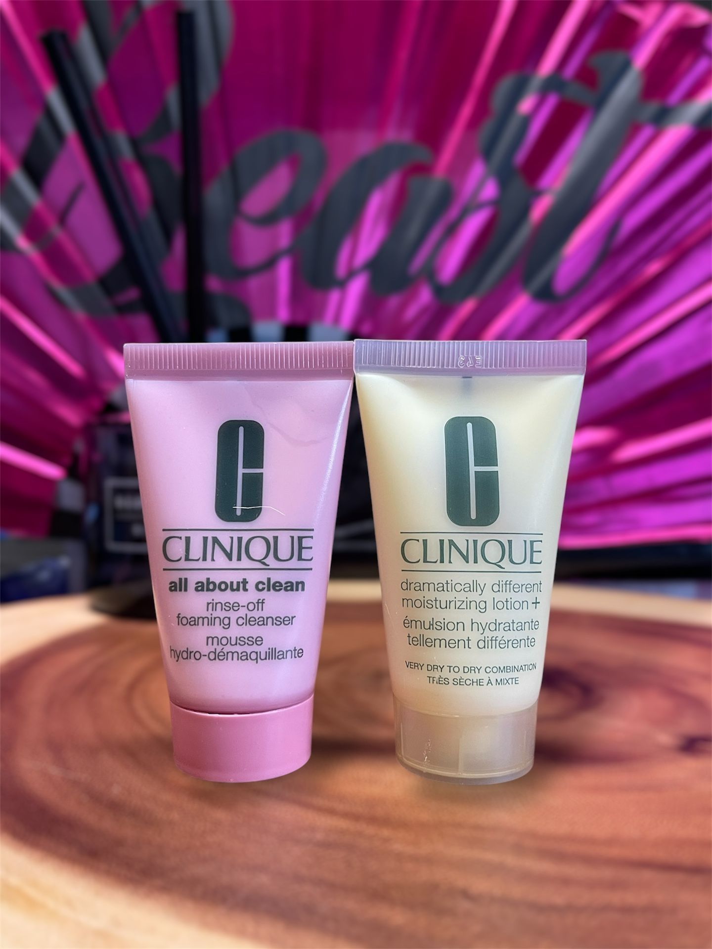 Clarins Cleanser+Moisturizer Lotion Set