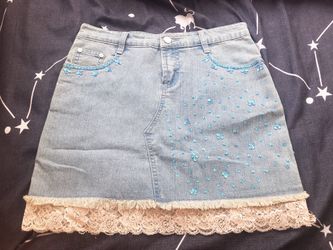 Jean skirt