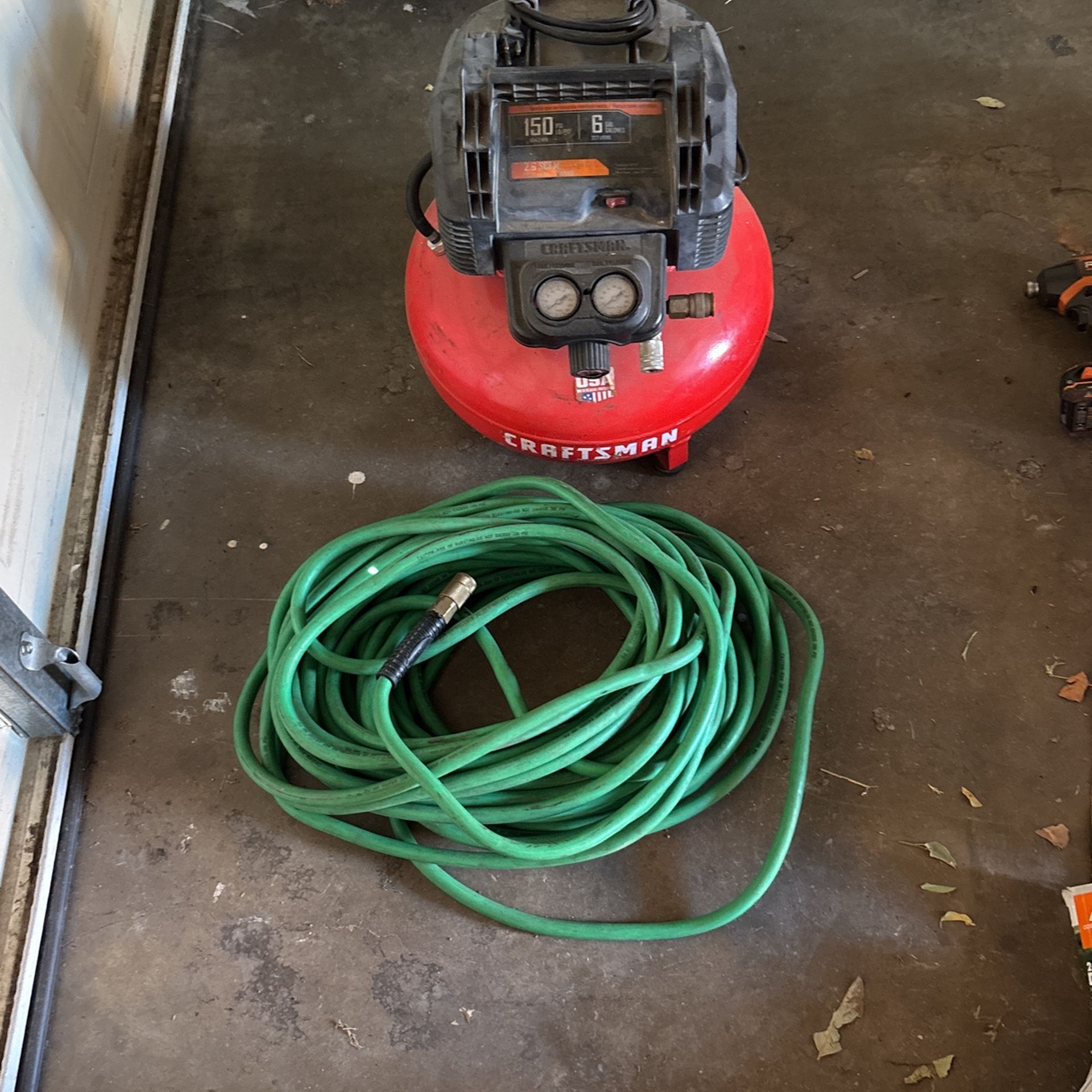 Air Compressor and Hose