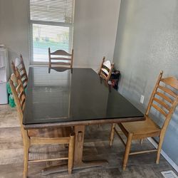 Wood Dinning table,