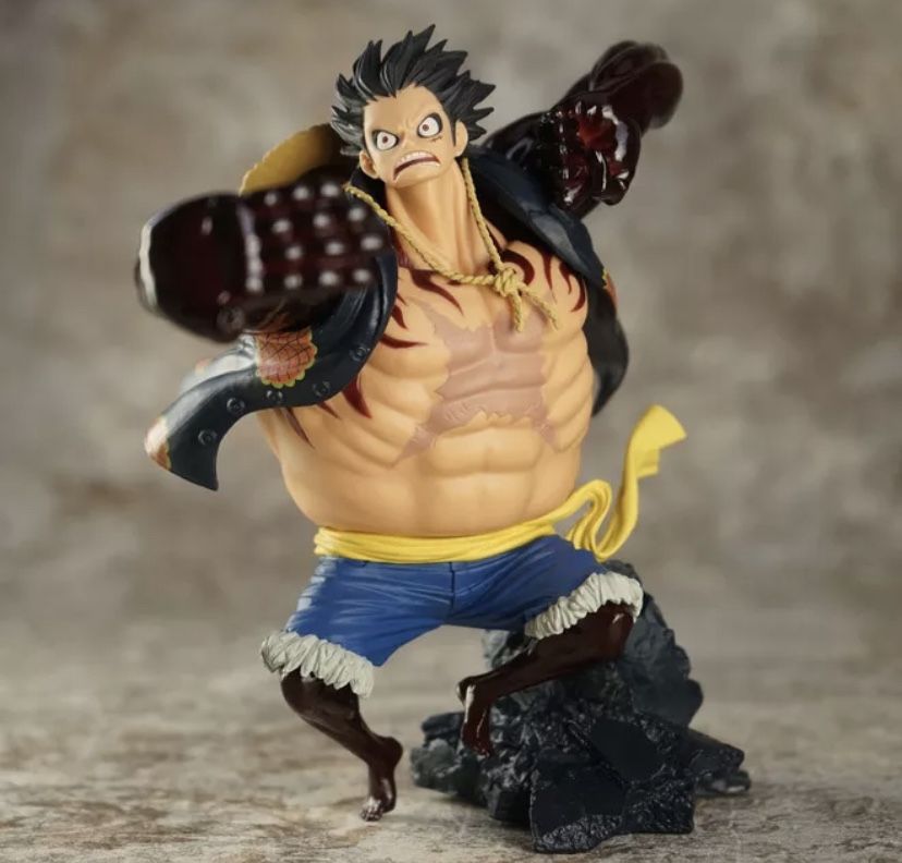 One Piece Gear Fourth 4th Luffy Figure SCultures Zoukeio BANPRESTO Anime