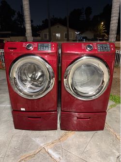 XL washer and gas dryer