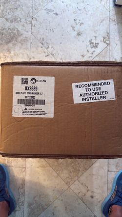 Blue Ox Tow Baseplate Ford Ranger