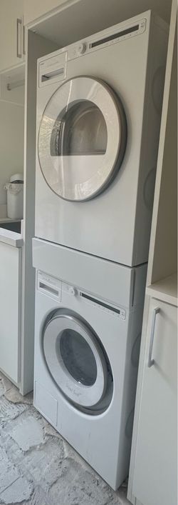 Stacked Washer and Dryer Set