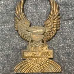 Harley Davidson vintage Back Rest Emblem