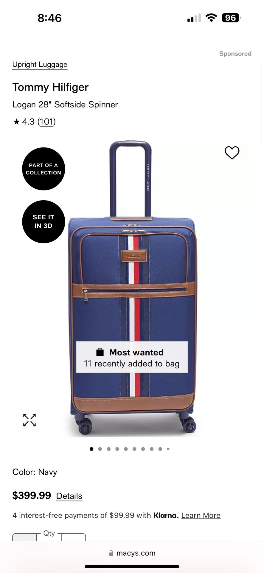 Tommy Hilfigher Suitcase