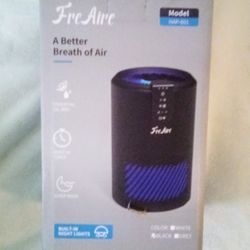 FreAire White Air Purifier with RGB Lights