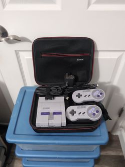 SNES Classic Mini Modded with Two Controllers