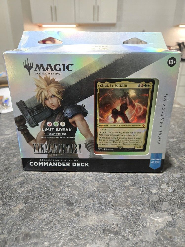 MTG X Final Fantasy Cloud (Limit Break) Collector's Edition Pre-con