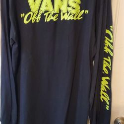 VANS OFF THE WALL LONG SLEEVE T-SHIRT Unisex ADULT SIZE L
((( NEW)))