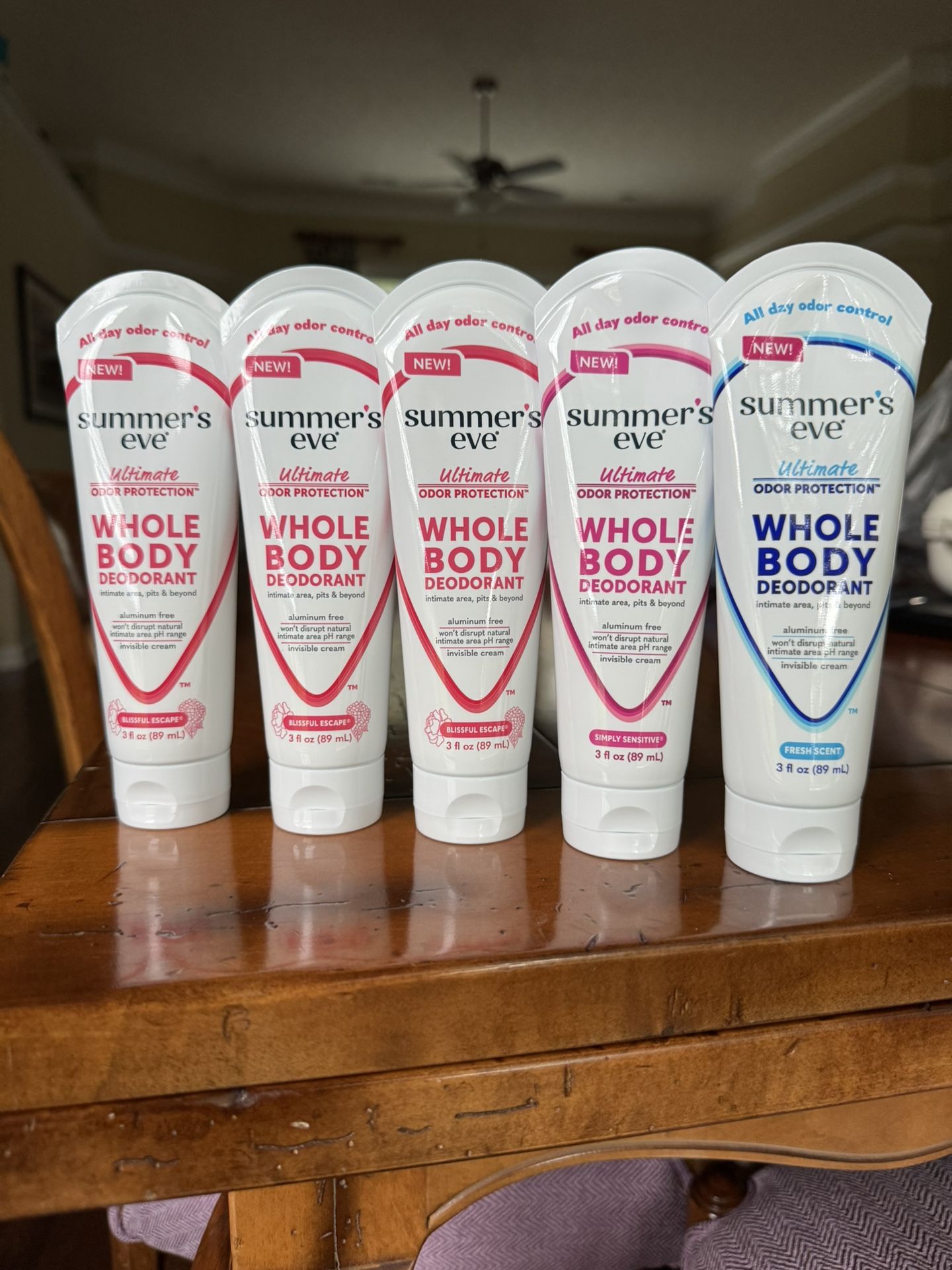 Summer's Eve Whole Body Deodorant 5ct
