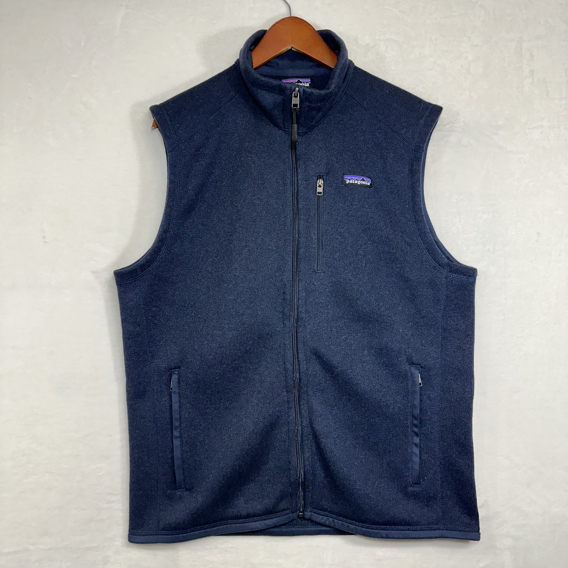 Patagonia Blue Zipped Vest