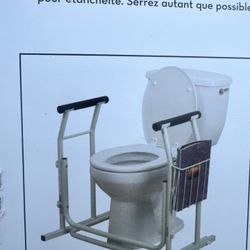 Free Standing Toilet Safety Rail