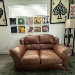 Super Comfortable Faux Leather Sofa