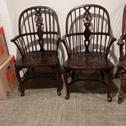 Set Of 2 Antique Chairs