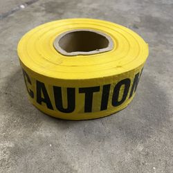 Reinforced Barricade Tape 3”x500’