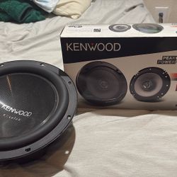 Kenwood Speakers  New