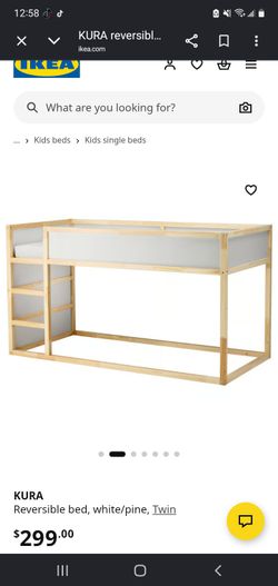 Kura ikea kids bed