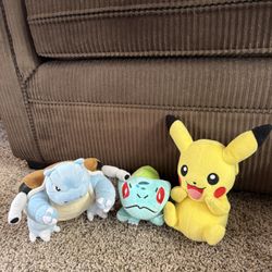 Pokémon Plush Lot 